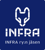 Infra ry:n jäsen logo